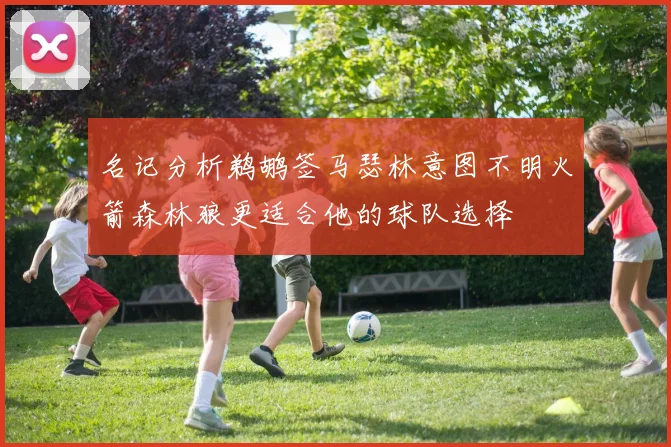 名记分析鹈鹕签马瑟林意图不明火箭森林狼更适合他的球队选择